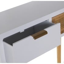 Console Alexandra House Living Blanc Bois 80 x 78 x 30 cm