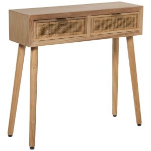 Konsole Alexandra House Living Braun Holz 80 x 78 x 25 cm