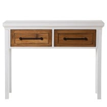 Console Alexandra House Living Blanc Bois 100 x 80 x 25 cm