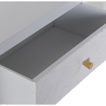 Console Alexandra House Living Blanc Doré Bois 90 x 78 x 30 cm