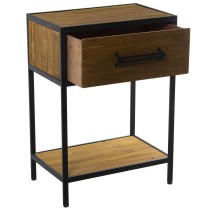 Nightstand Alexandra House Living Brown Wood 47 x 65 x 30 cm