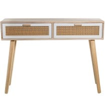 Console Alexandra House Living Blanc Marron Bois 110 x 81 x 30 cm