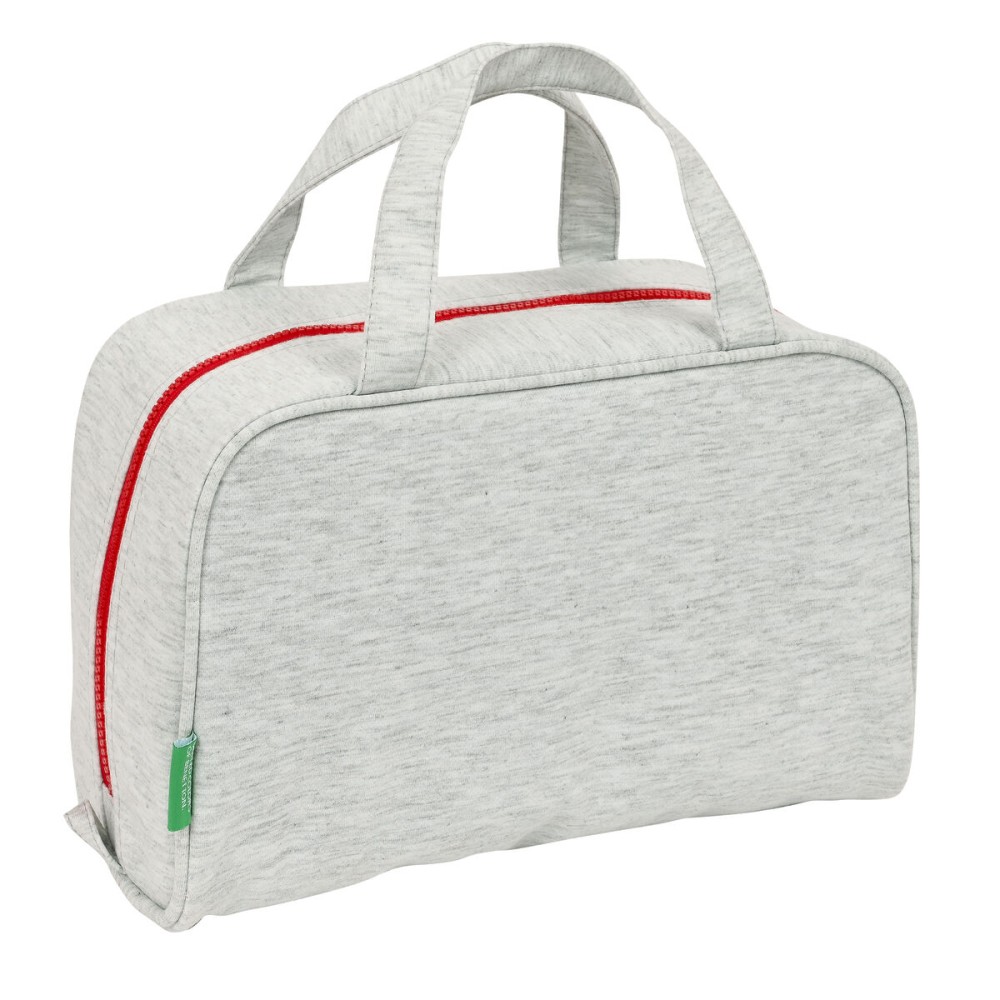 School Toilet Bag Benetton Pop Grey 31 x 14 x 19 cm