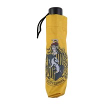 Parapluie pliable Harry Potter Hufflepuff Jaune 53 cm