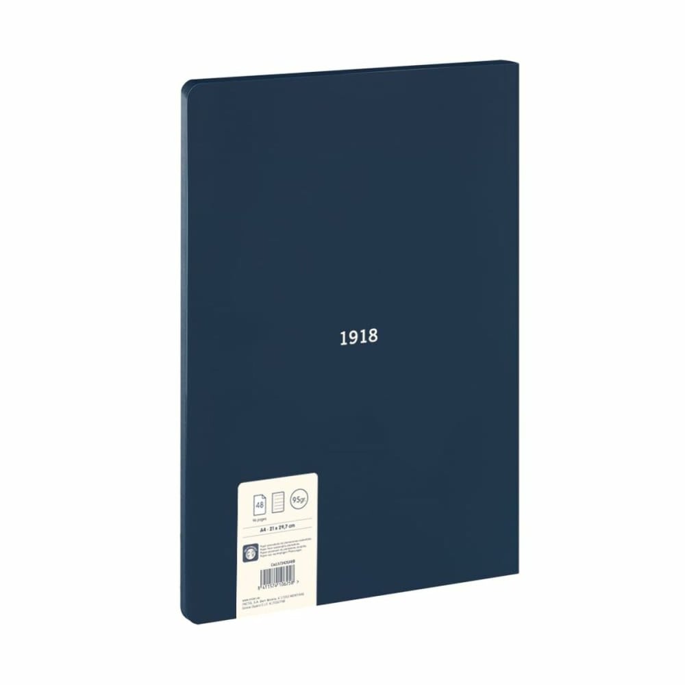 Carnet Milan 430 Bleu A4 48 Volets 21 x 29,7 cm (3 Unités)