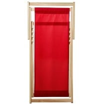 Faltbare Hängematte Alexandra House Living Weiß Rot 61 x 103 x 96 cm Stoff