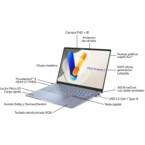 Ordinateur Portable Asus Vivobook S 14 OLED S5406MA-QD162W 14" Intel Core Ultra 9 185H 16 GB RAM 1 TB SSD Espagnol Qwerty