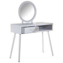 Dresser Alexandra House Living White Wood 90 x 80 x 40 cm