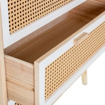 Kommode Alexandra House Living Weiß Braun Holz 80 x 81 x 35 cm