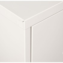 Commode Alexandra House Living Blanc Métal 80 x 102 x 35 cm