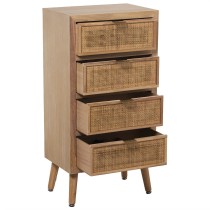 Schubladenschrank Alexandra House Living Braun Holz 45 x 98 x 30 cm