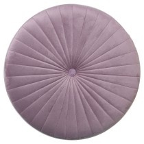 Pouf Alexandra House Living Rose Doré Velours Bois 12 x 43 x 40 cm