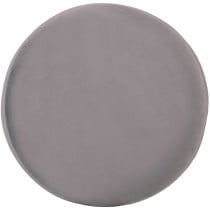 Pouf Alexandra House Living Gris Velours Bois 35 x 42 x 35 cm