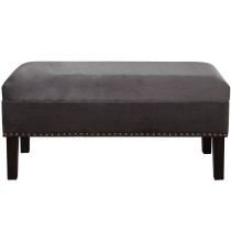 Banquette Alexandra House Living Gris Bois 97 x 46 x 46 cm Coffre