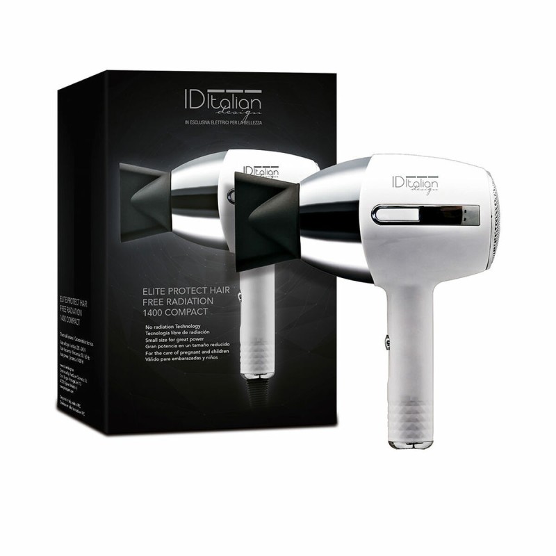 Hairdryer Id Italian Elite Protec White