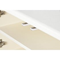 Meubles de télévision DKD Home Decor Blanc Bois MDF 160 x 37 x 50 cm