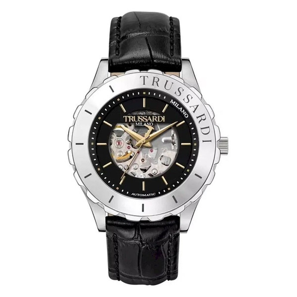 Men's Watch Trussardi T-LOGO Black (Ø 43 mm)