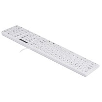 Clavier Activejet Klawiatura USB K-3066SW Blanc QWERTY