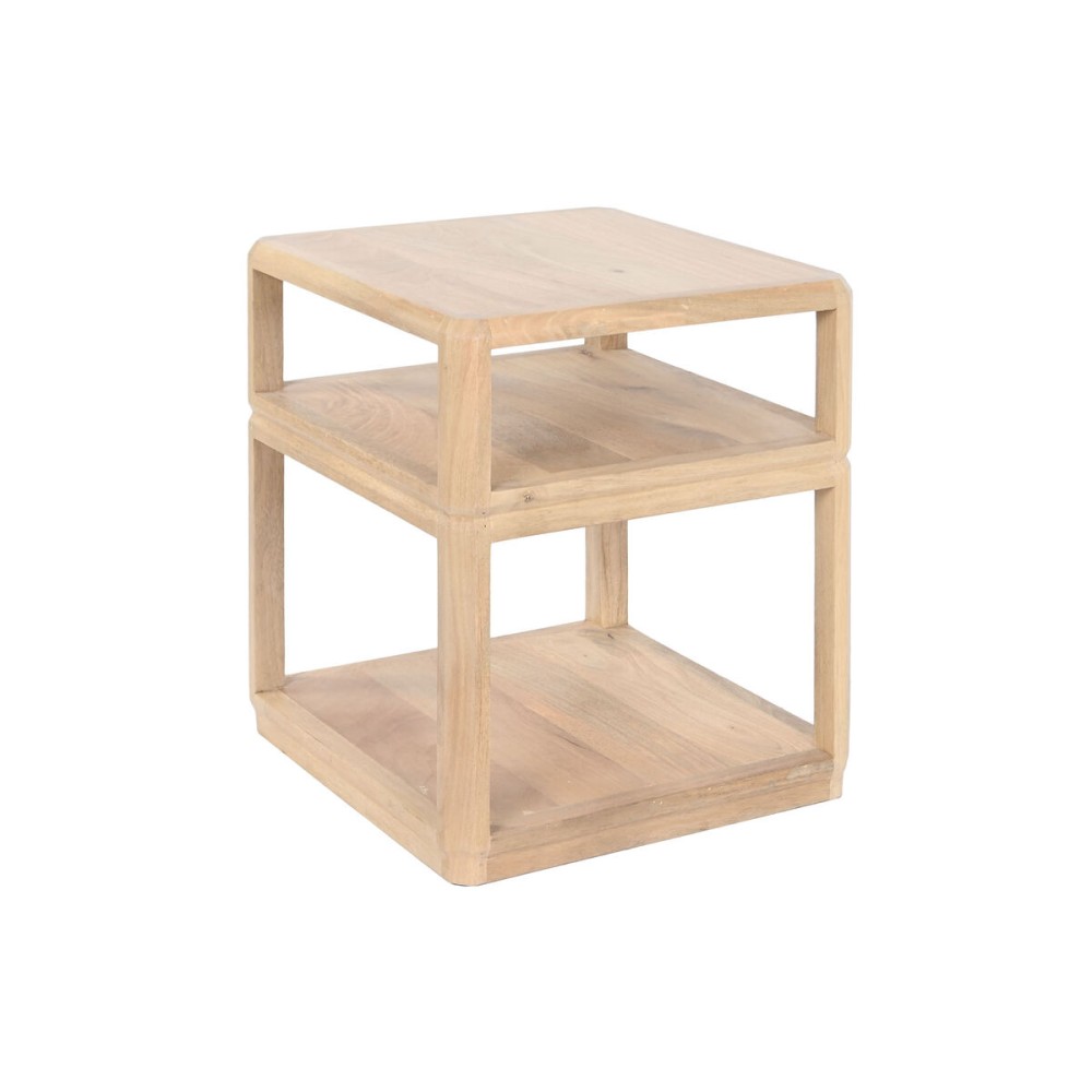 Side table Home ESPRIT Natural Mango wood 51 x 51 x 61 cm