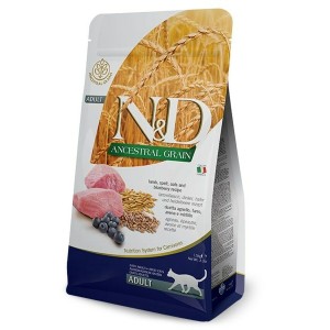 Aliments pour chat Farmina N&D Adulte Myrtille Agneau 1,5 Kg