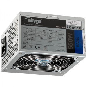 Bloc d’Alimentation Akyga AK-B1-550 ATX 550 W