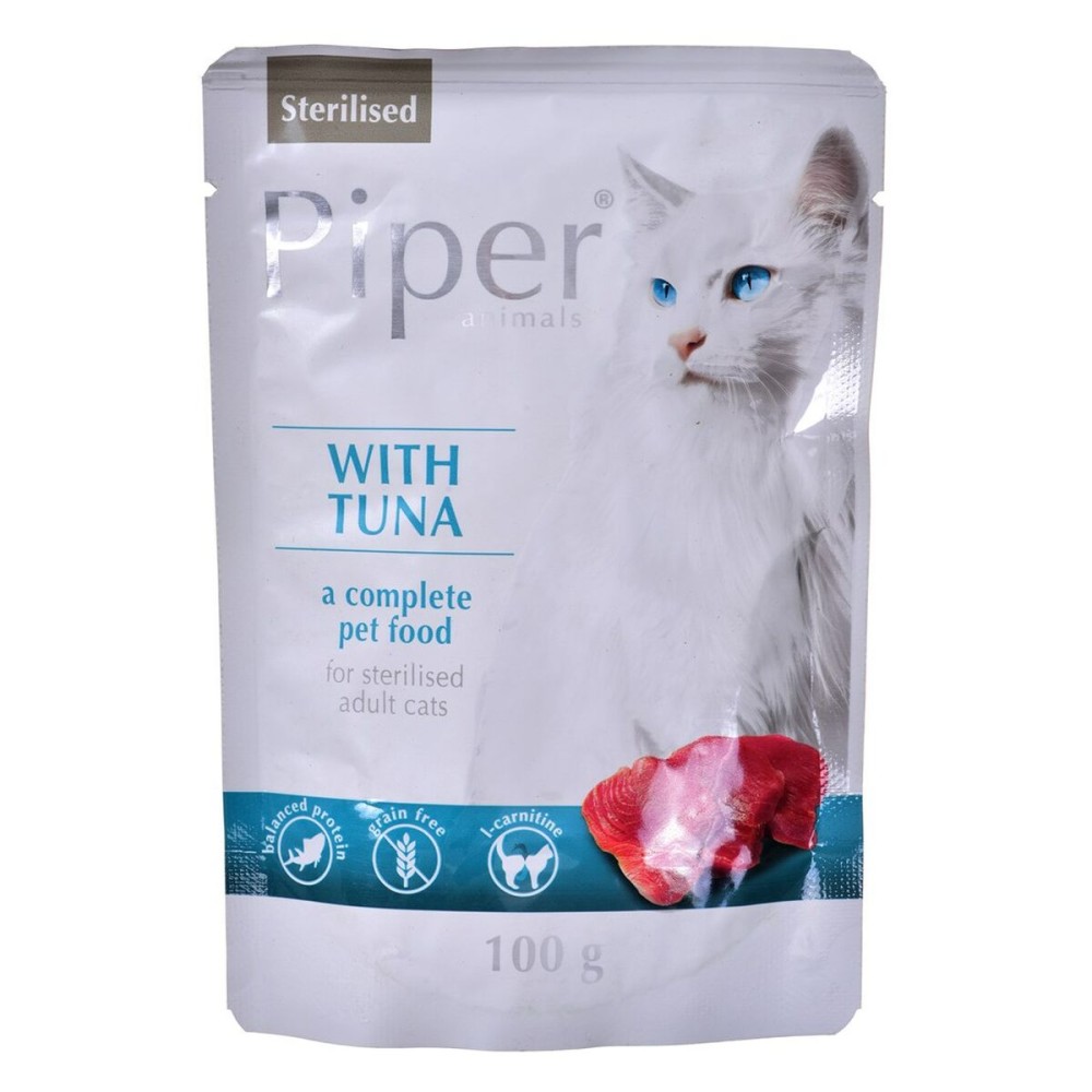 Aliments pour chat Dolina Noteci Piper Animals Thon 100 g 100 L