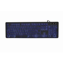 Clavier GEMBIRD KB-UML3-02 Noir Anglais EEUU QWERTY