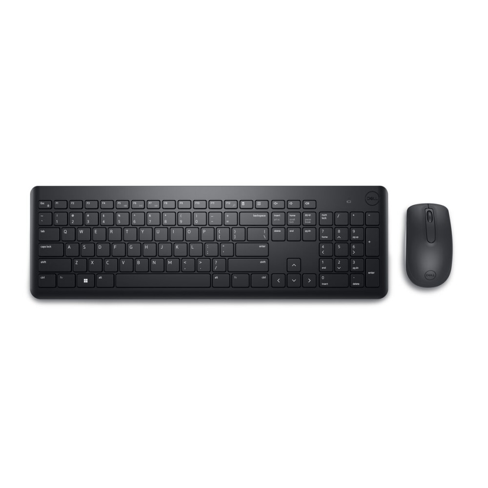 clavier et souris Dell KM3322W Qwerty US Noir QWERTY