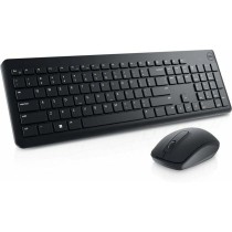 clavier et souris Dell KM3322W Qwerty US Noir QWERTY