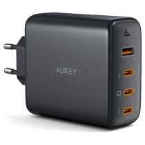 Wall Charger Aukey PA-B7S Black 100 W