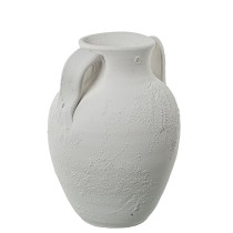 Vase Alexandra House Living Blanc Gris Céramique 22 x 23 x 30 cm