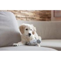 Dog chewing toy Kerbl White Grey Polyester animals