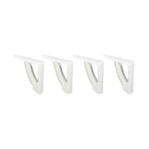 Pince pour nappe Tescoma Presto Blanc (4 Unités)