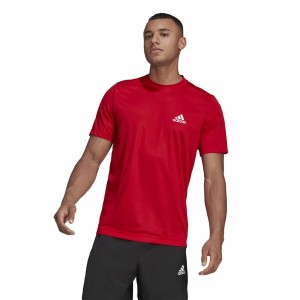 T-shirt à manches courtes homme  Aeroready Designed To Move Adidas Designed To Move Rouge