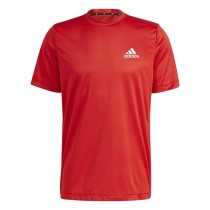 T-shirt à manches courtes homme  Aeroready Designed To Move Adidas Designed To Move Rouge