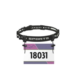 Race number belt