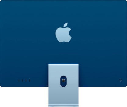 Apple 2021 iMac with Apple M1 Chip with 8-core CPU 24-inch, 8GB RAM, 256GB SSD Storage Blue (Renewed)