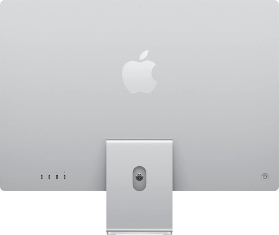 Apple 2021 iMac with Apple M1 Chip with 8-core CPU 24-inch, 8GB RAM, 256GB SSD Storage Blue (Renewed)