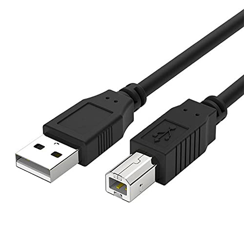 Storel Printer Cable USB Cable Cord 10 Feet Compatible with Brother HL-L2380DW,HLL2390DW,HLL2395DW,HL-L2350DW,HL-L6200DW, HL-L5200DW,HL-L3230CDW,HL-L2300D,HL-L2320D,HL-L3290CDW,HL-L8360CDW