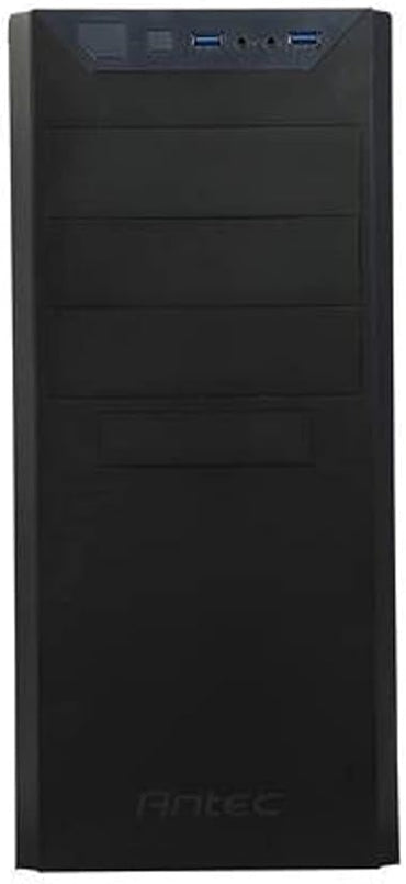Antec VSK4000E-U3_US Schwarzes SGCC Stahl ATX Mid-Tower-Computergehäuse 