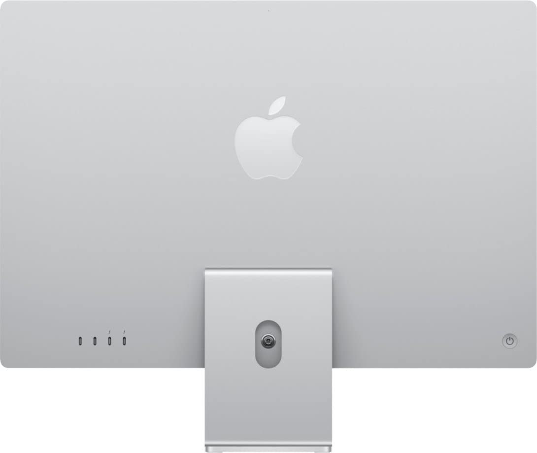 Apple 2021 iMac with Apple M1 Chip with 8-core CPU 24-inch, 8GB RAM, 256GB SSD Storage Blue (Renewed)