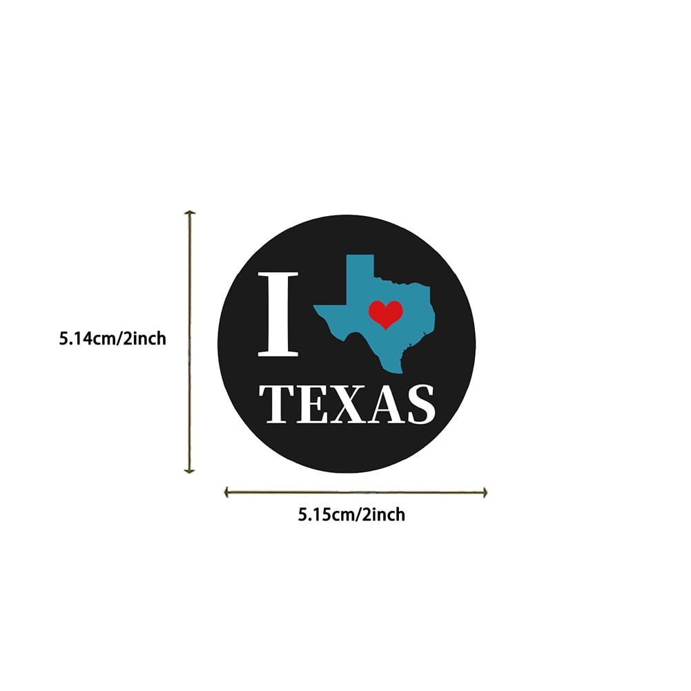 Texas Stickers |55Pcs TX Travel Waterproof Vinyl Decals for Water Bottles Cup Computer Mobile Phone Skateboard Guitar