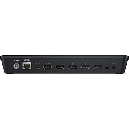 Blackmagic Design ATEM Mini Pro ISO HDMI Live Stream Switcher Bundle with 6’ HDMI Cable, 7’ Cat5e Cable, and 5-Pack of SolidSignal Cable Ties (SWATEMMINIBPRISO)