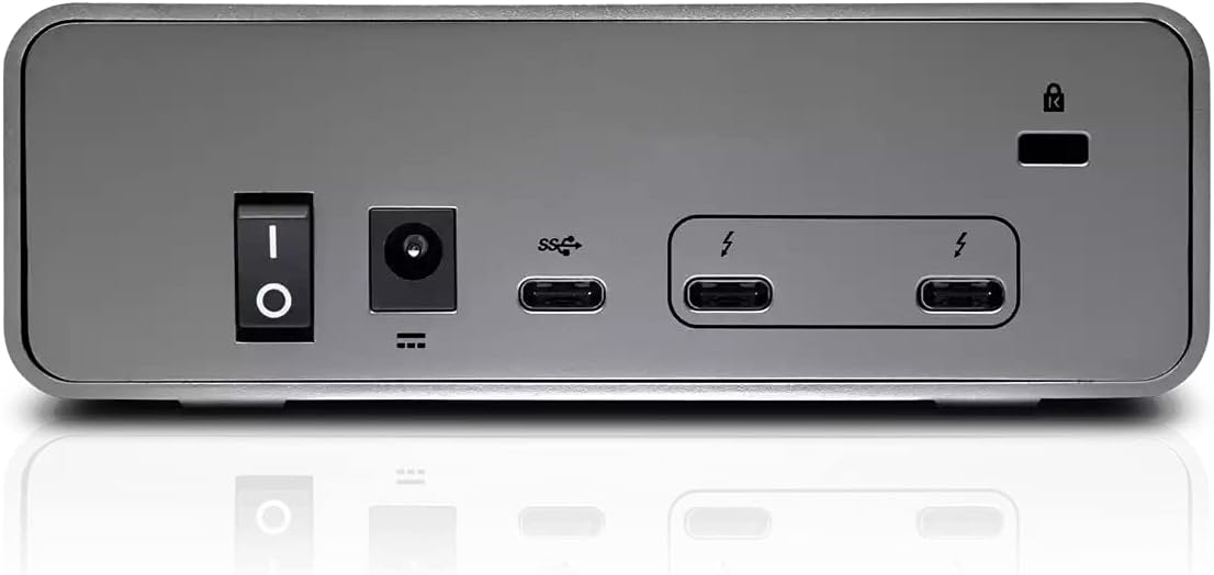 SanDisk Professional 4TB G-Drive PRO, Enterprise-Class Desktop Drive, Thunderbolt 3 (20Gbps), USB-C (5Gbps), 7200RPM Ultrastar Drive Inside