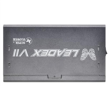 Super Flower Leadex VII XG 1300W 80+ Gold, Cybenetics Platinum, Full Modular, ATX 3.1 & PCIe 5.0, W/12VHPWR Cable (2x8pin - 16pin Native Cables), Power Supply, FDB Fan, SF-1300F14XG, Black Version