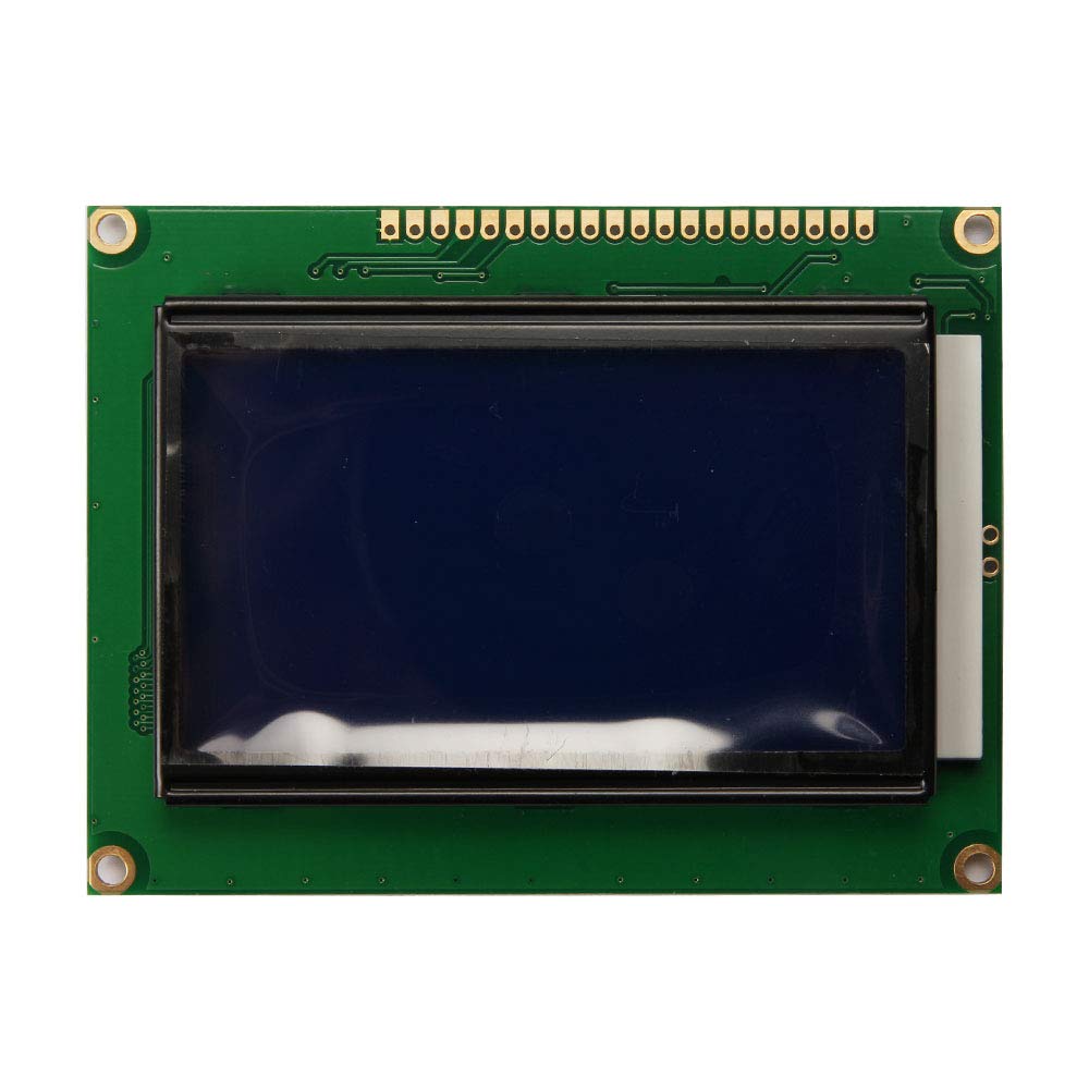 Ximimark 1PCS 5V 12864 LCD Display Module 128x64 Dots Graphic Matrix LCD Blue Backlight