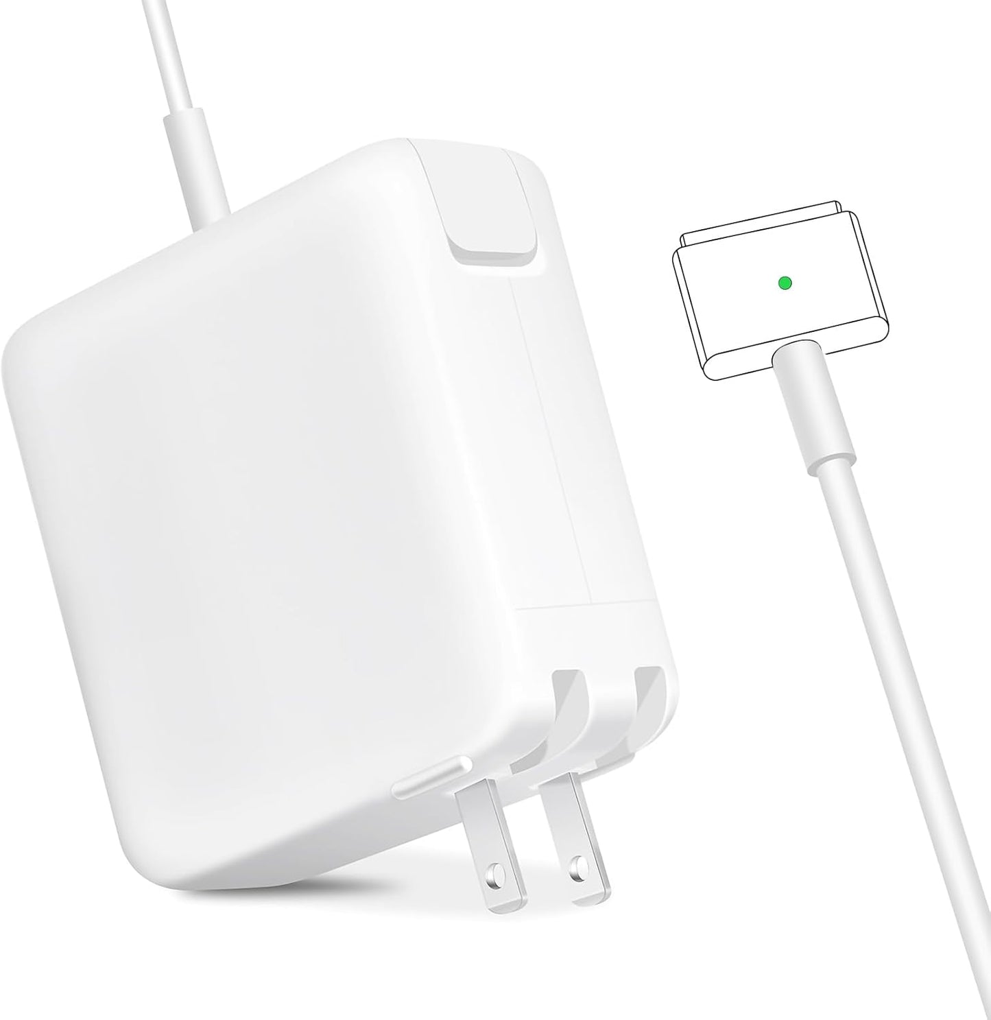 Mac Book Charger 85W(T-Tip) Power Adapter, Replacement for Mac Book Pro with 13/15-inch Retina Display-After Mid 2012