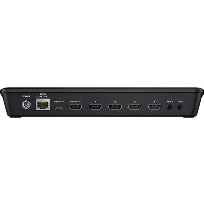 Blackmagic Design ATEM Mini Pro ISO HDMI Live Stream Switcher Bundle with 6’ HDMI Cable, 7’ Cat5e Cable, and 5-Pack of SolidSignal Cable Ties (SWATEMMINIBPRISO)