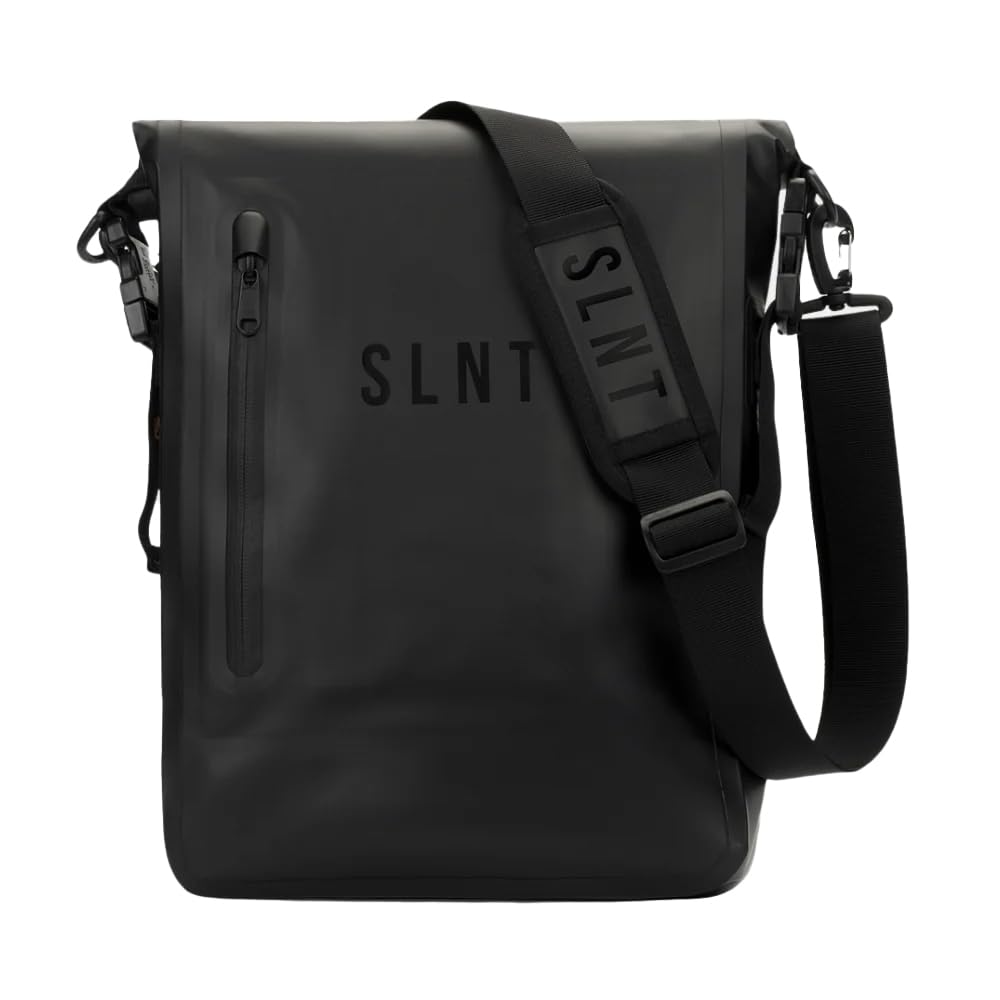 SLNT Waterproof Faraday Laptop Bag - 420D Waterproof Nylon Signal Blocking Dry Bag Backpack - Protects from Water, Spying, Hacking - Blocks RFID, WiFi, Bluetooth, NFC, Cellular, GPS, EMF (6 Liter)