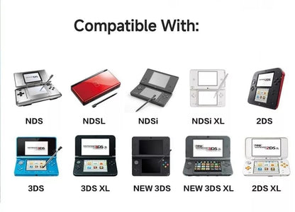 Pro Version 16GB Micro SDHC Dual Core Revolution Cartridge Compatible with New 2DS/3DS/LL/XL NDSL NDSI, Include a Card Adapter, NO Timebomb, Preloaded Plug and Play, Gold (Gold)